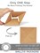 Shallive Kraft Cupcake Boxes Individual 60 Pcs with Inserts, Cocoa Bomb Packaing Single Brown Cupcake Containers Paper 3.5" Holders for Cookies, Pastries,Wedding Baby Shower Birthday Graduation
